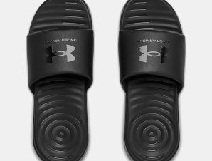 UNDER ARMOUR M ANSA FIXED SLIDES ΜΑΥΡΟ