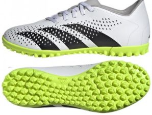 Adidas TF GY9995 Χαμηλά Ποδοσφαιρικά Παπούτσια με Σχάρα Λευκά