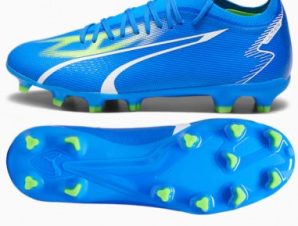 Puma Ultra Match FG 107347-03 Χαμηλά Ποδοσφαιρικά Παπούτσια με Τάπες Μπλε